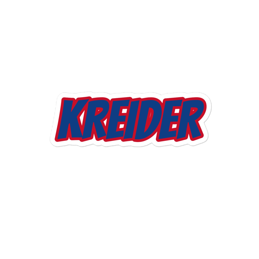 New York Rangers Chris Kreider Decal