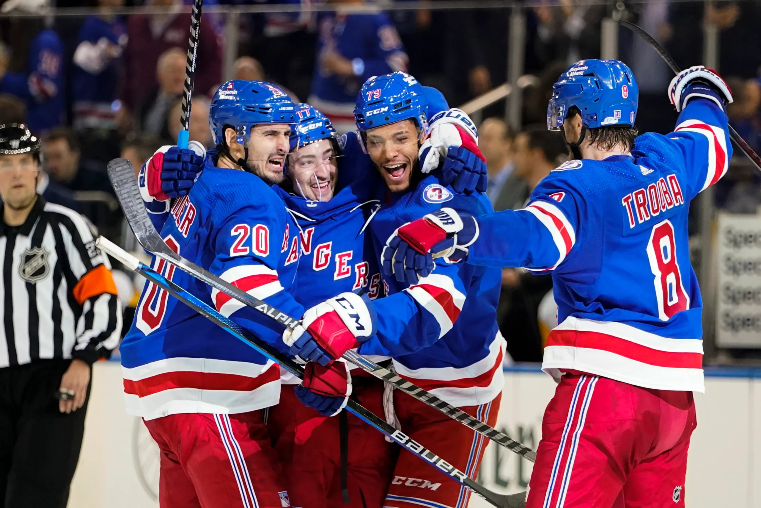 New York Rangers Win Game 4 at The Garden